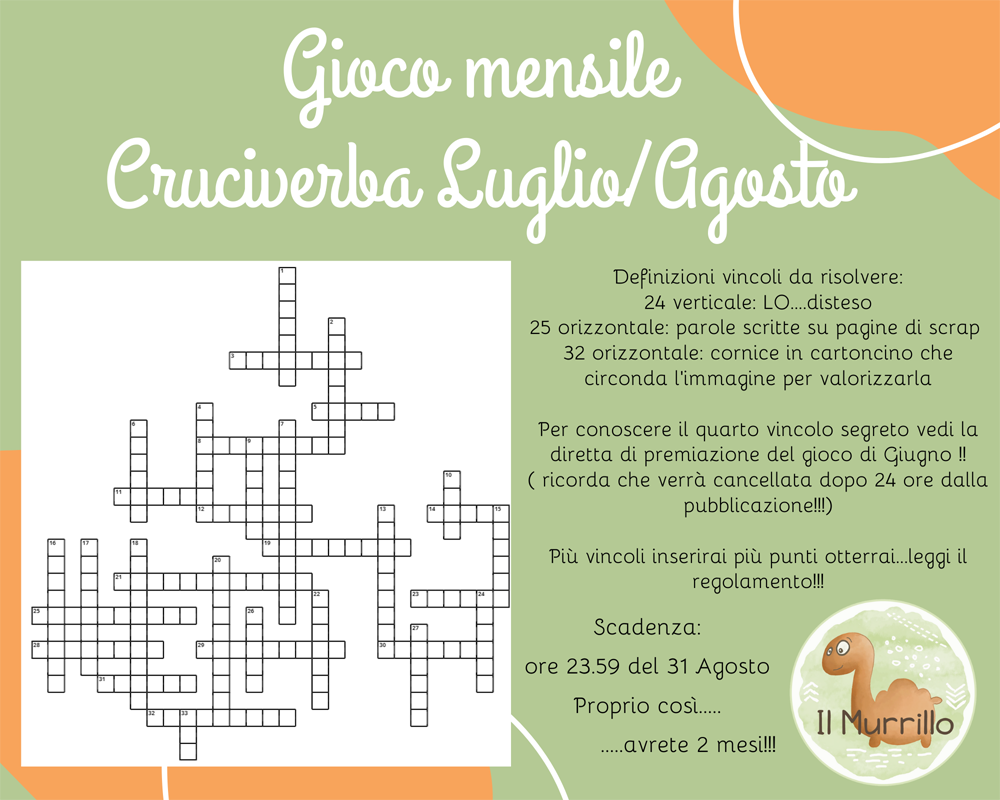 Challenge: CruciMurrillo Luglio – Agosto