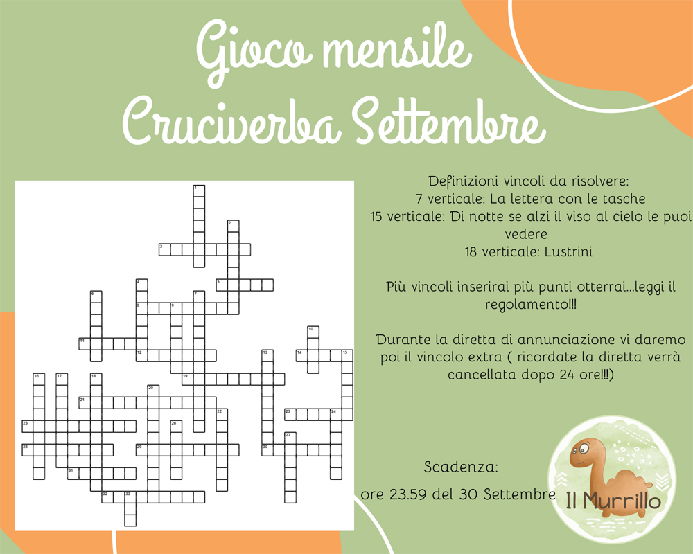 Challenge: CruciMurrillo Settembre