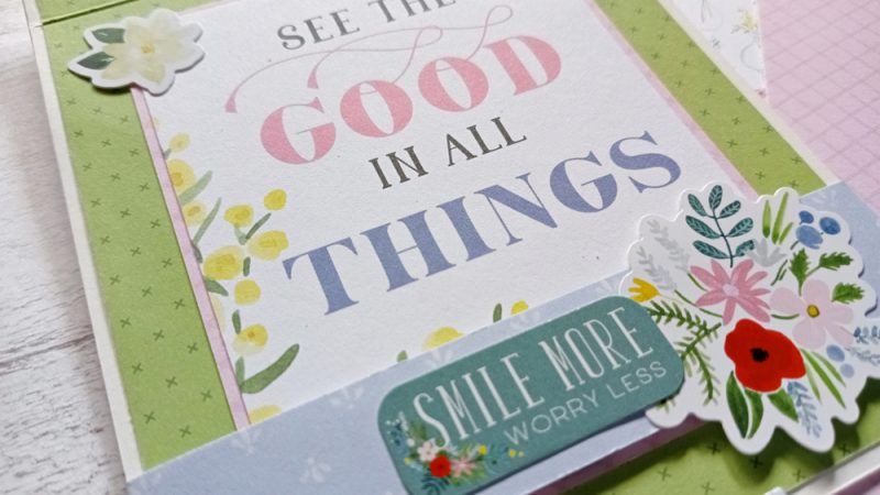 Card Pop Up See the good in all things