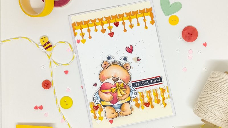 Love Card, Brownie Bear