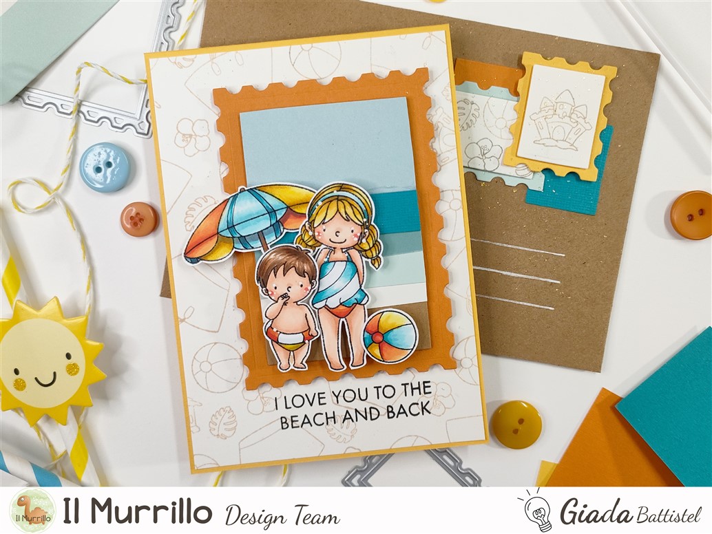 Card “I Love You to the Beach and Back”