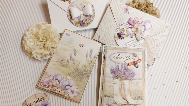 Lavender Envelopes