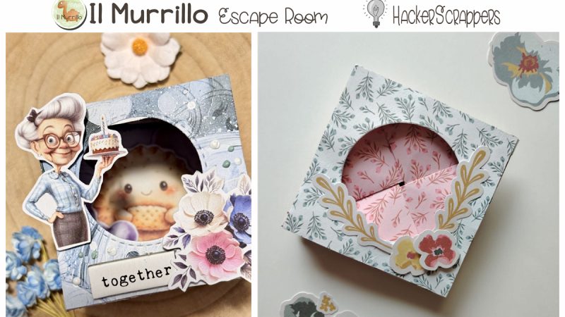 HackerScrappers per MurrilloEscapeRoom: Twisted PopUp Card