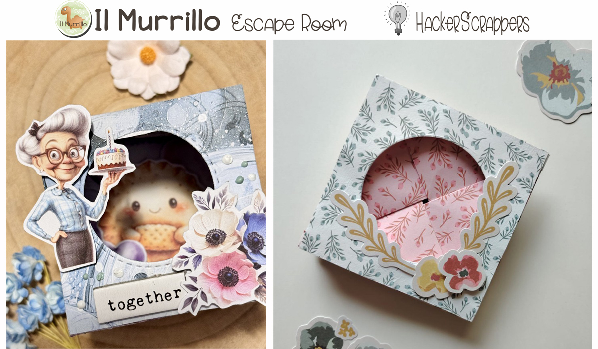 HackerScrappers per MurrilloEscapeRoom: Twisted PopUp Card