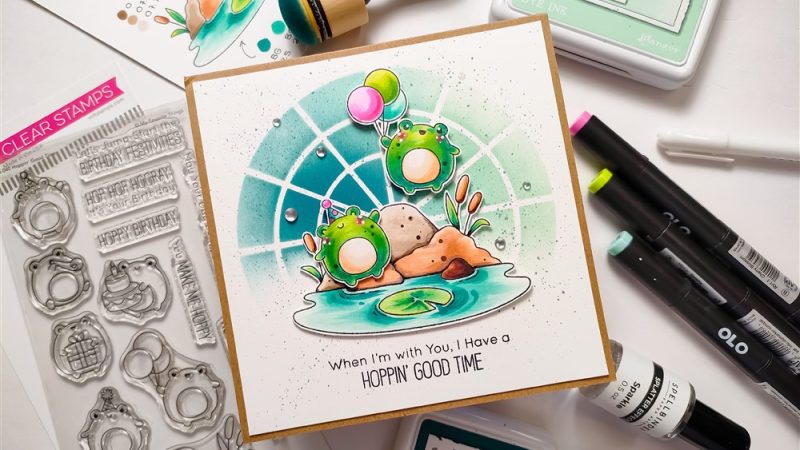 Hoppy Birthday Card