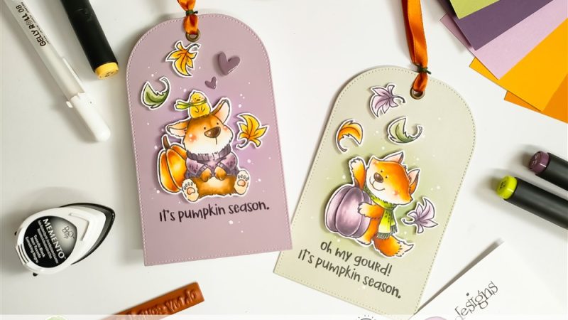 Autumn Greetings Tag