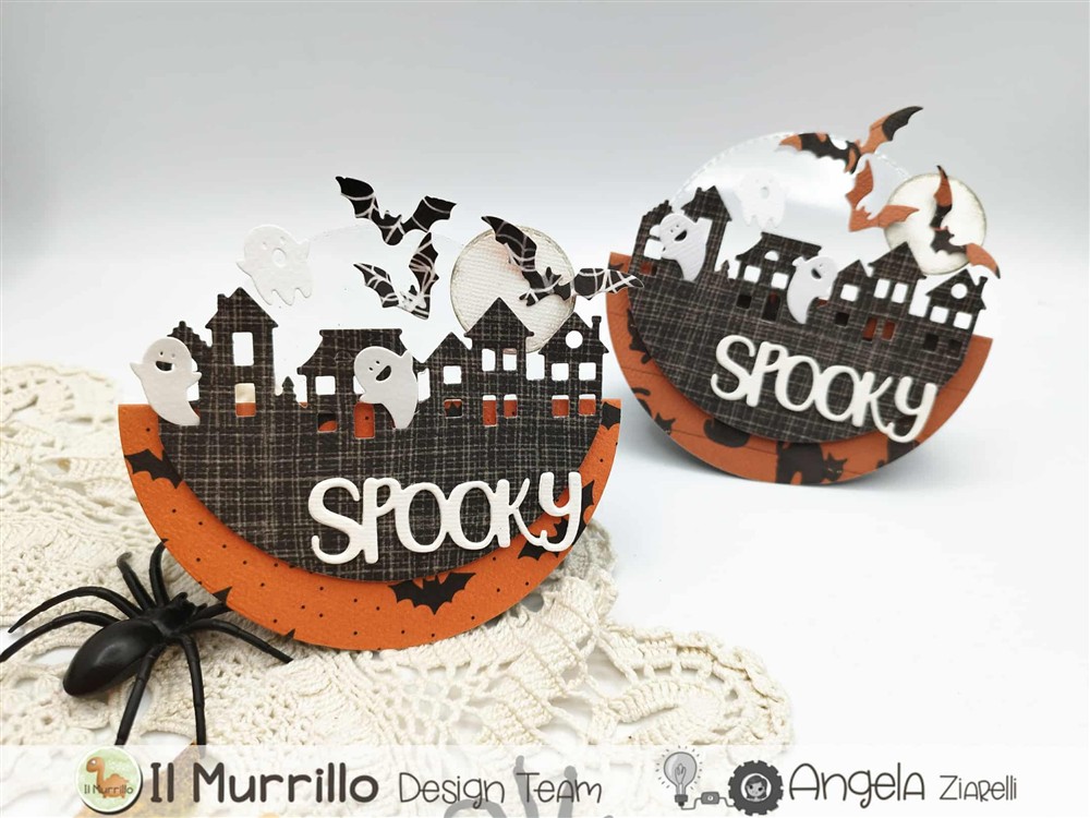 Spooky Halloween Rocker Card