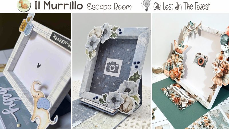 Easel Card con Cornice