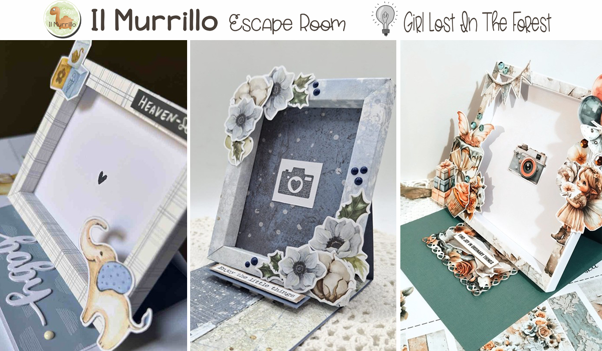 Easel Card con Cornice