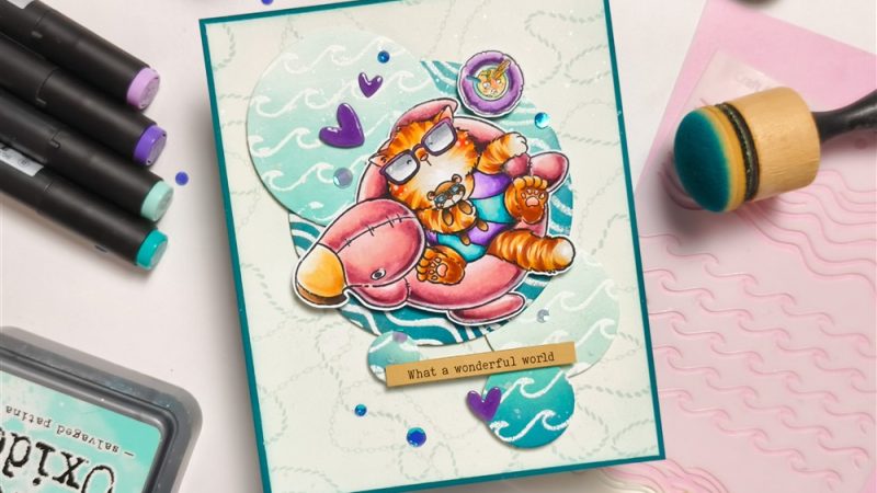 Card “Sognando il Mare con Tofu”
