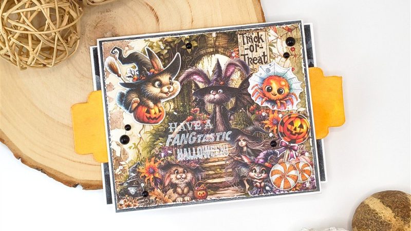 UNA DOUBLE SLIDER CARD…DA PAURA!!
